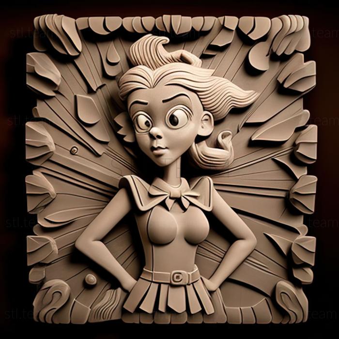 3D model st Isabella from Phineas and Ferb (STL)